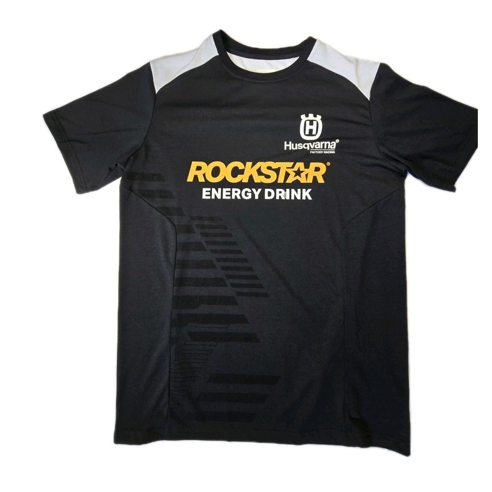 Husqvarna Apparel Tshirt Mens Rockstar Replica Team Medium